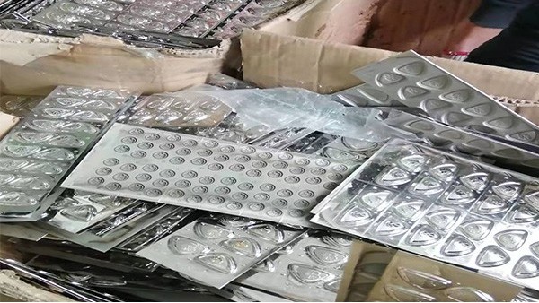 年關在即，蜜桃成人网站人口金屬處理深圳商標鎳回收貨品一批